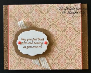 Stampin' Up! Beautiful Gallery 6x6 DSP card front