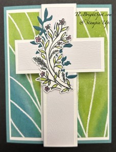 Stampin' Up! Pop-Up Cross card front