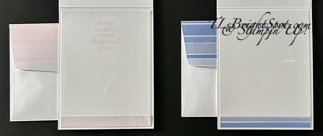 Stampin' Up! '26-'28 In Color Painted Patterns inside cards 4-5