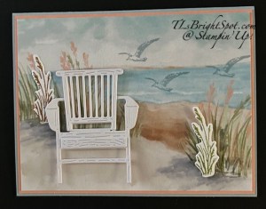 Stampin' Up! Relaxing Waterside card front