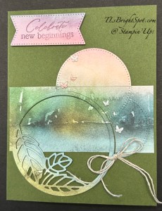 Stampin' Up! Springtime Scenes card front