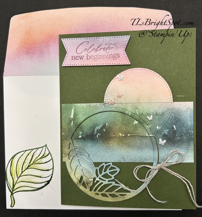 Stampin' Up! Springtime Scenes card & envelope