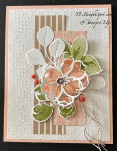 Stampin' Up! Petals of Beauty card front