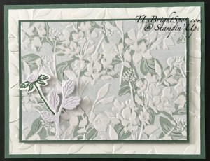 Stampin' Up! Velvet Meadow card 2 front