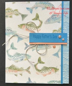 Stampin' Up! Waterside Retreat sketch challenge