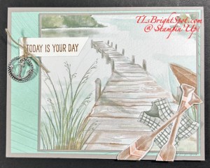 Stampin' Up! Waterside Retreat Card front