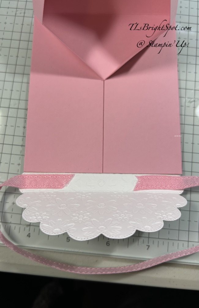 Stampin' Up! Purse Gift Bag ribbon attached