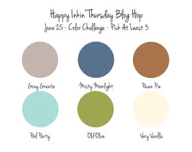 Stampin' Up! Hop Color Challenge 