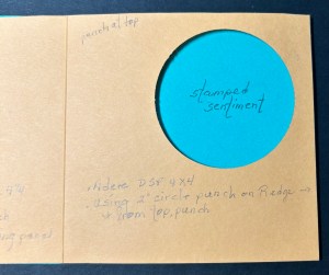 Stampin' Up! template of shuttle card.1