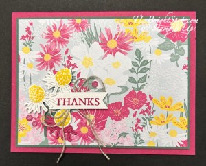 Stampin' Up! Flowering Meadow card front