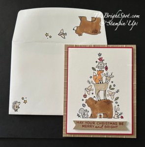 Stampin' Up! Woodland Wishes card & envelope