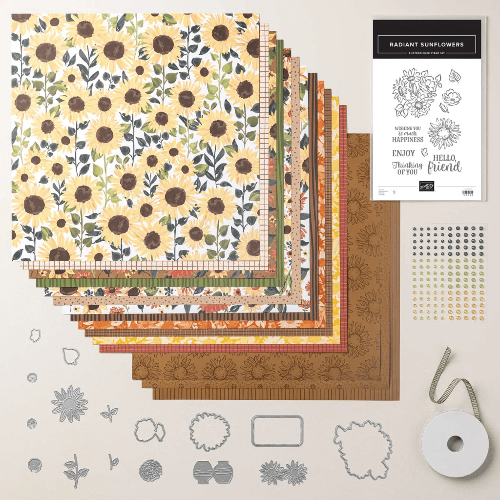 Stampin' Up! Sunflower Fields Suite of products