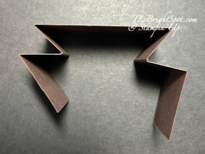 Stampin' Up! mechanism for 'springy' inside of gatefold