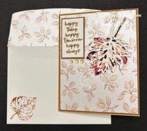 Stampin' Up! Pop-Up Fun fold card  envelope