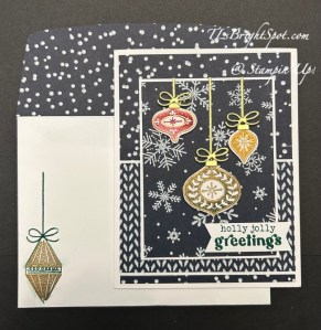 Stampin' Up! Winter Dreams SDSP & Festive Cheer card & envekope