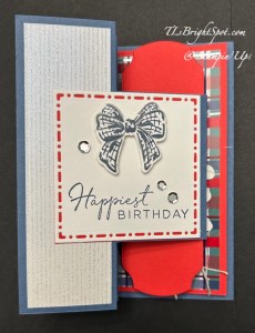 Stampin' Up! Pop-Out Card in a Card front view