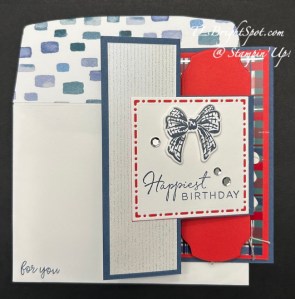 Stampin' Up! Pop-Out Card in a Card & Envelope
