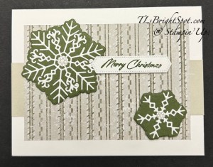 Stampin' Up! Dreamy Snowflakes for the hop