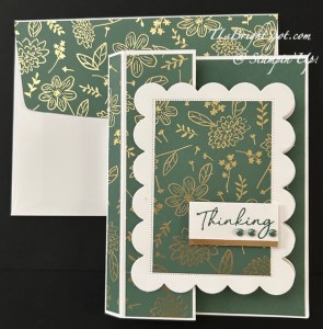 Stampin ' Up 1card & envelope