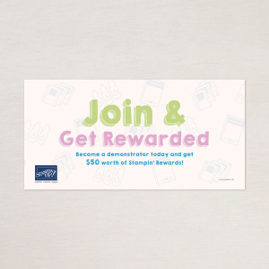 Stampin' UP! Join Promotion
