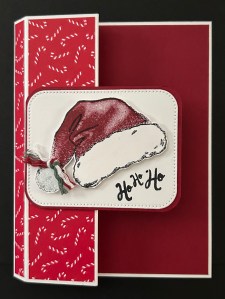 Stampin' Up! Santa's Hat Box Fun Fold